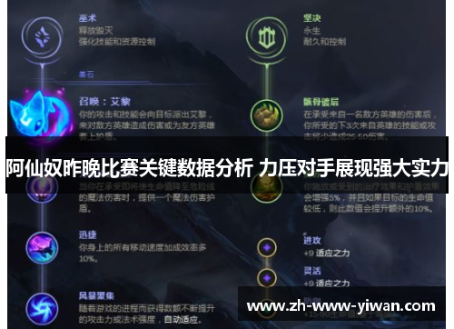阿仙奴昨晚比赛关键数据分析 力压对手展现强大实力 阿仙奴昨晚比赛关键数据分析 力压对手展现强大实力
